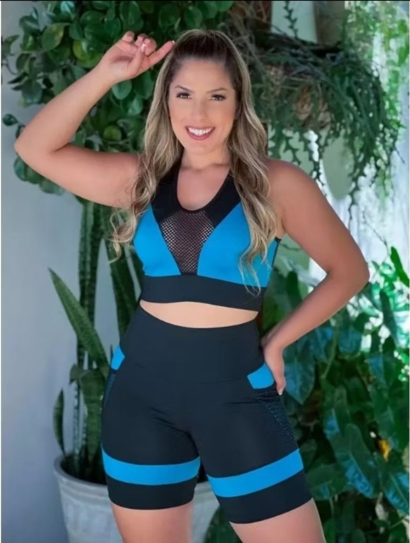 Conjunto Fitness Fem. Top + Short