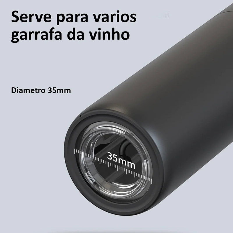 Kit Abridor Automático De Vinho TopDark