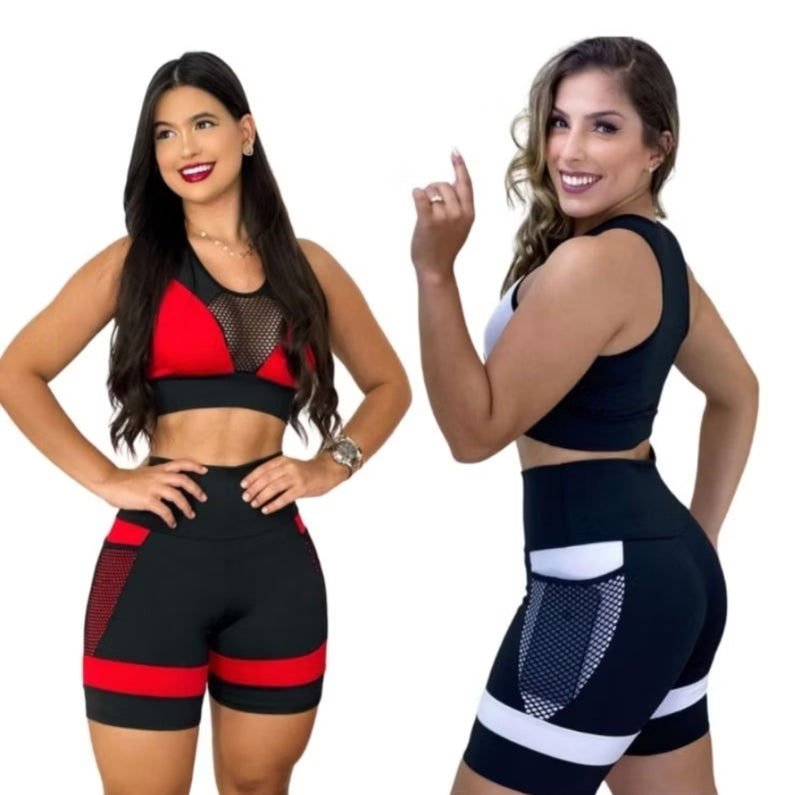 Conjunto Fitness Fem. Top + Short