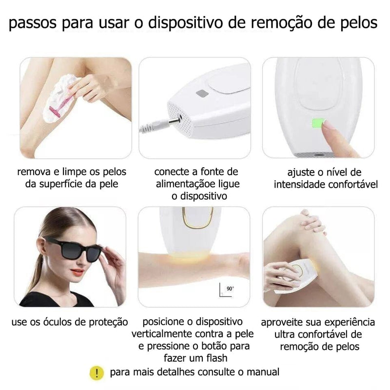 Depilador a Laser Finishi Touch